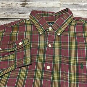 Ralph Lauren Long Sleeve Button Down‎ Classic Fit Mens Size XL